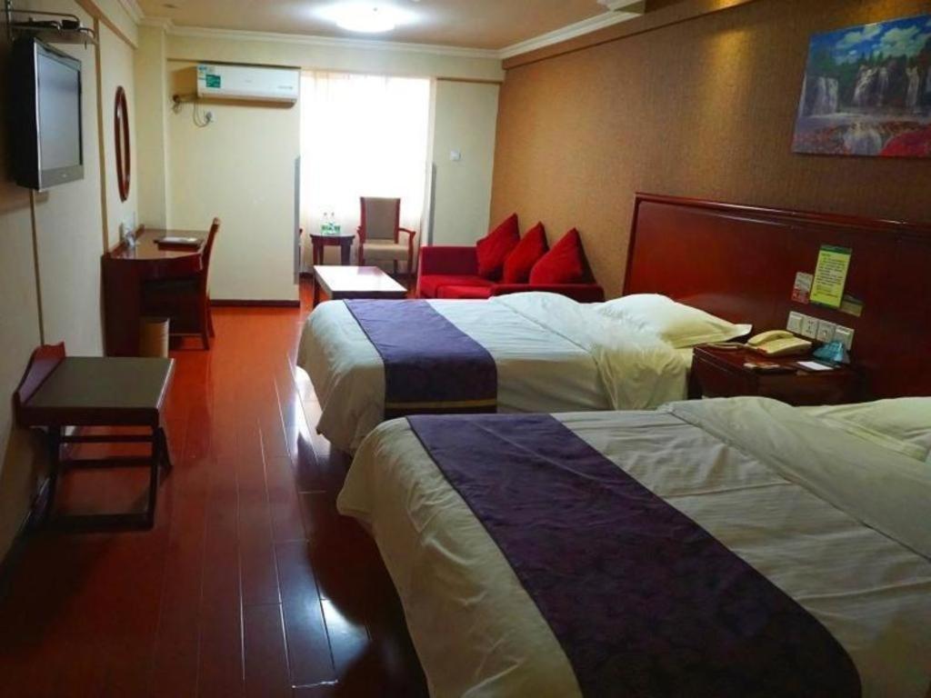 Greentree Inn Xi'An Bell And Drum Tower Food Street Ancient City Wall Ximen Express Hotel Esterno foto